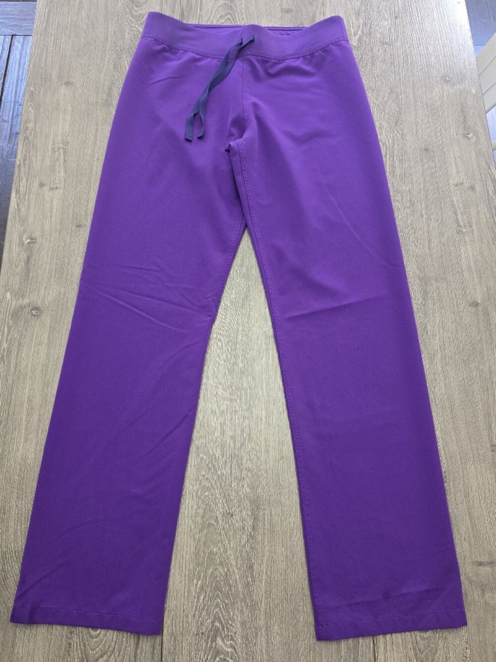 Figs Technical Collection Scrub Pants Purple M Tall Polyester/Elastane Blend